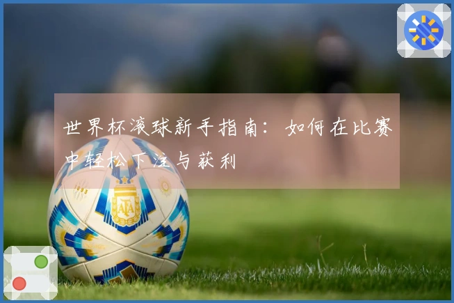 世界杯滚球新手指南：如何在比赛中轻松下注与获利